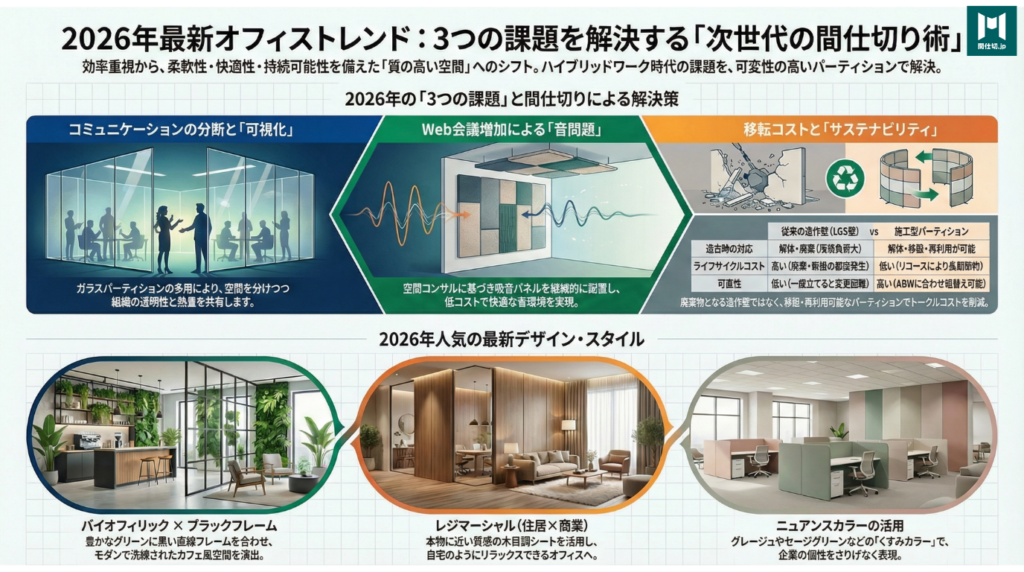 「柔軟性・快適性・持続可能性」で選ばれるオフィスとは？
